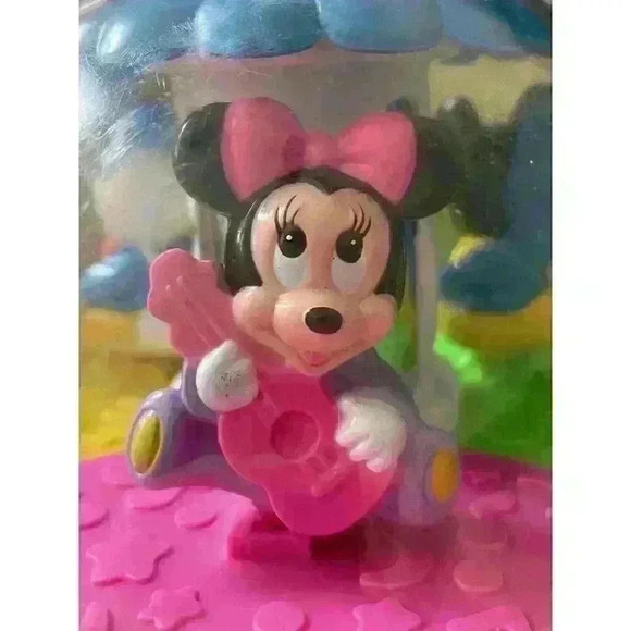 Vintage Disney Baby Mickey Minnie Donald Musical Light-Up Roly Poly Ball - Picture 10 of 11